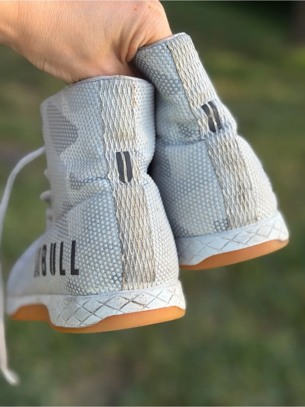NOBULL Outwork High-Top trainer Sneakers. Frostbite Camo - Size M9 / W10.5